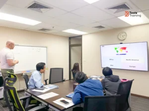 บรรยากาศการฝึกอบรมภาษาอังกฤษสำหรับสายงานไอที (English for IT Professionals)