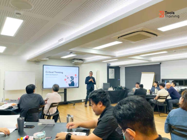 บรรยากาศการฝึกอบรมการคิดเชิงวิพากษ์ (Critical Thinking Skills) และการแก้ปัญหา