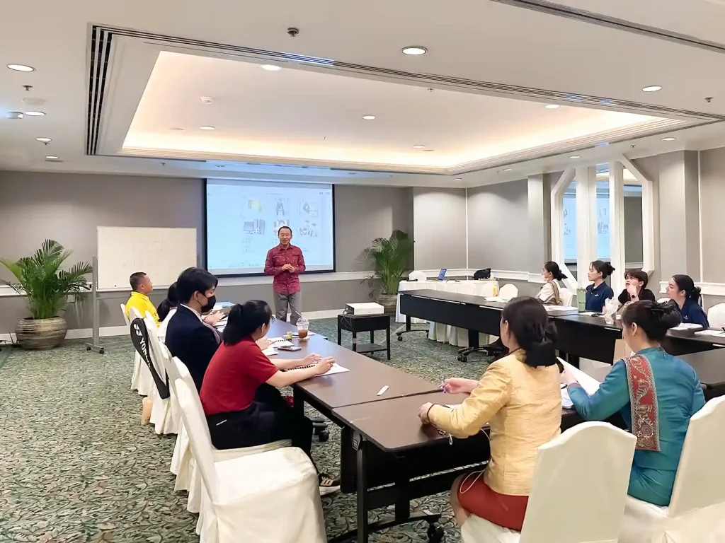 บรรยากาศการอบรมอบรมภาษาจีนสำหรับธุรกิจ สำหรับองค์กร โดยวิทยากร BTools