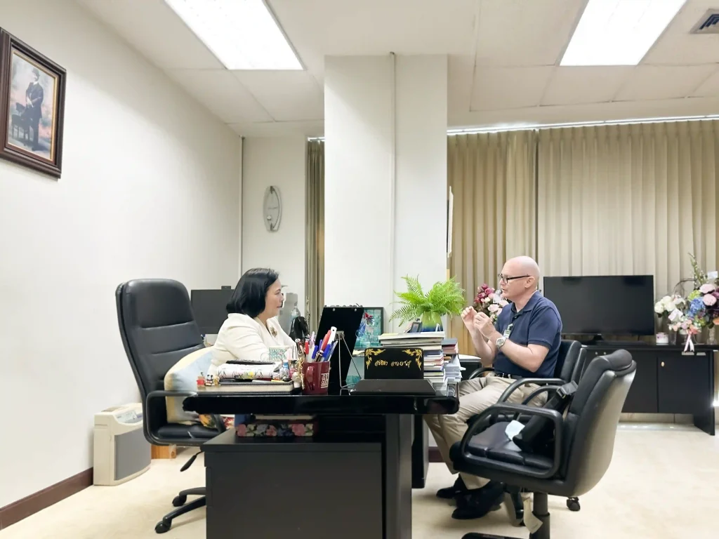 บรรยากาศการอบรมภาษาผู้บริหาร สำหรับองค์กร โดยวิทยากร BTools