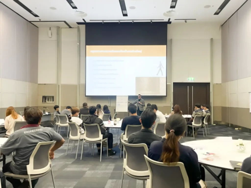 บรรยากาศการอบรม Soft-Skills สำหรับองค์กร โดยวิทยากร BTools