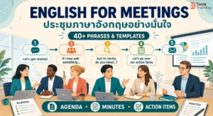 ประชุมภาษาอังกฤษ