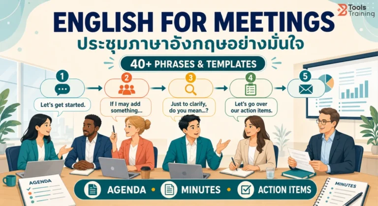 ประชุมภาษาอังกฤษ
